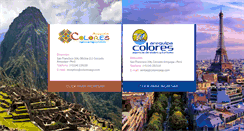 Desktop Screenshot of coloresaqp.com